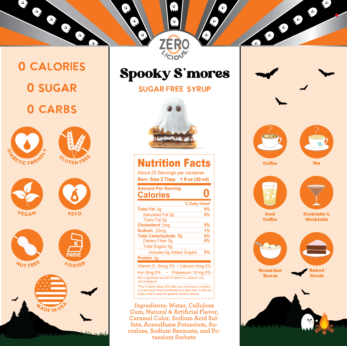 Spooky S'mores Syrup