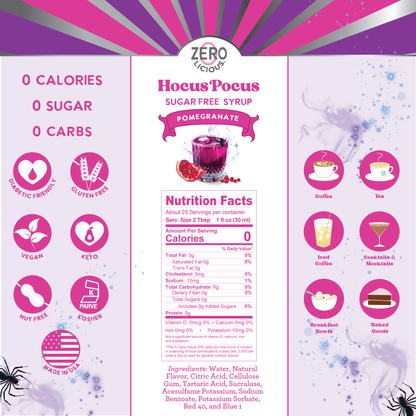 Hocus Pocus Pomegranate Syrup