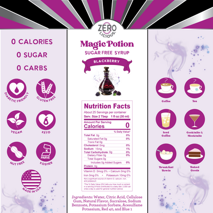 Magic Potion Blackberry Syrup